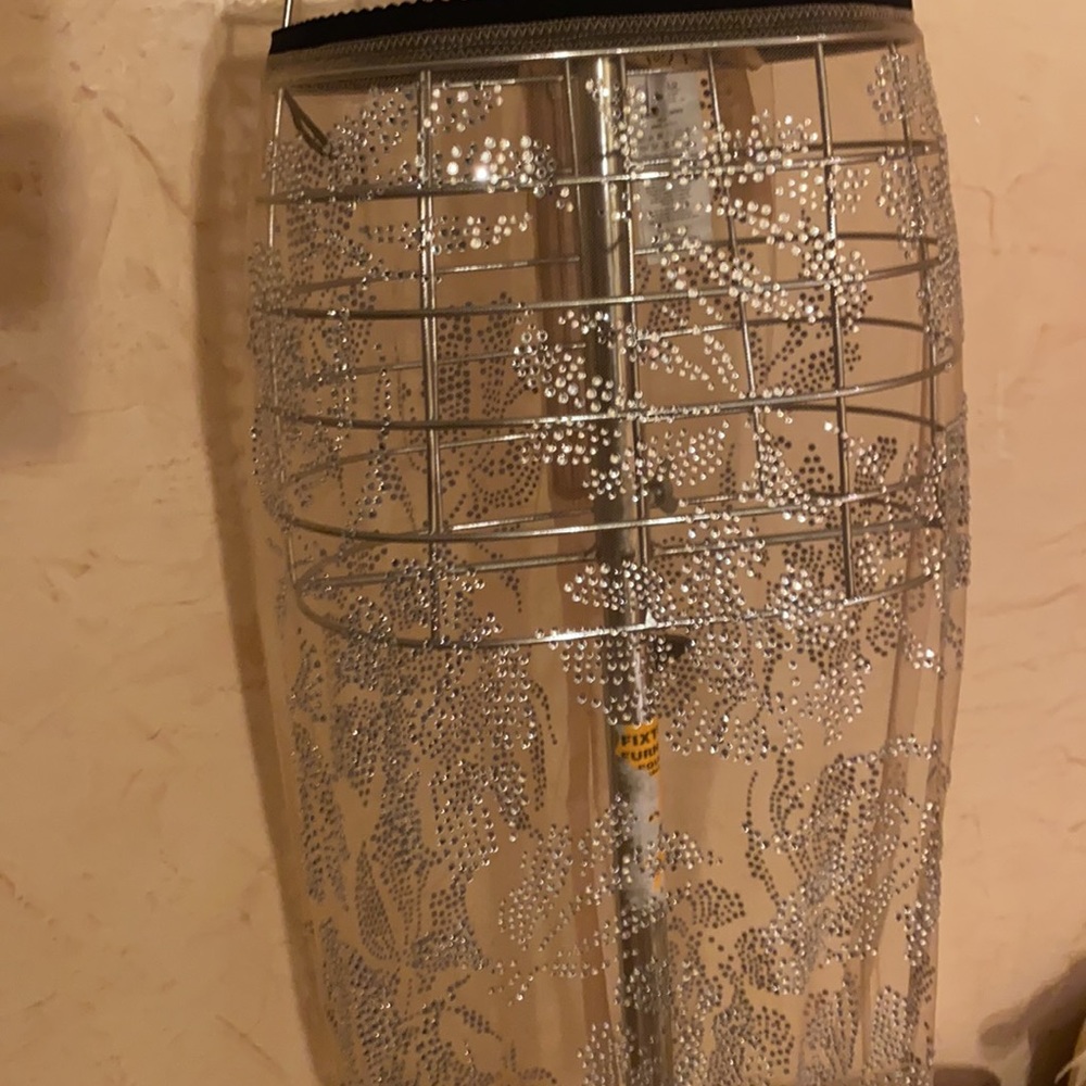 N21 Alessandro Dell'Acqua Gilmar skirt in crystals - Picture 4 of 10